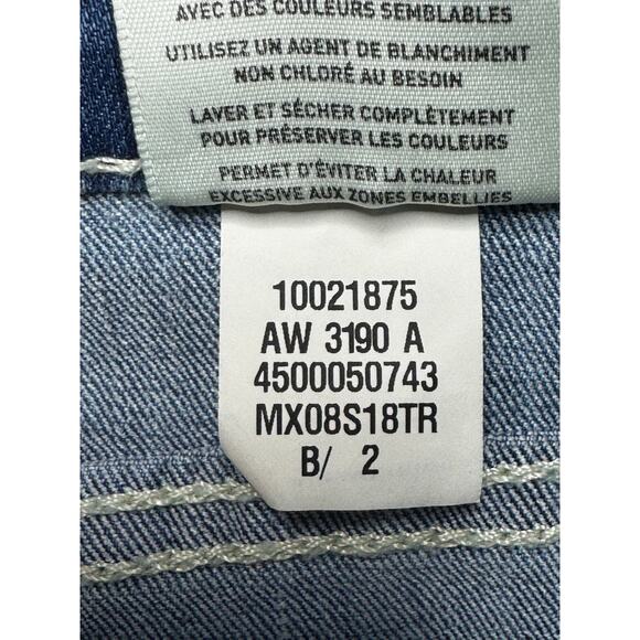 Ariat Denim Women's Deconstructed Blue Denim Skirt - Size 25R (26) - Picture 5 of 5